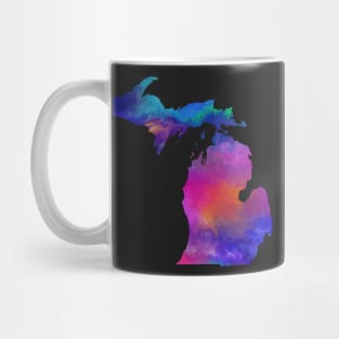 Watercolor Michigan | Stickers and More | Cherie's Art(c)2021 Mug